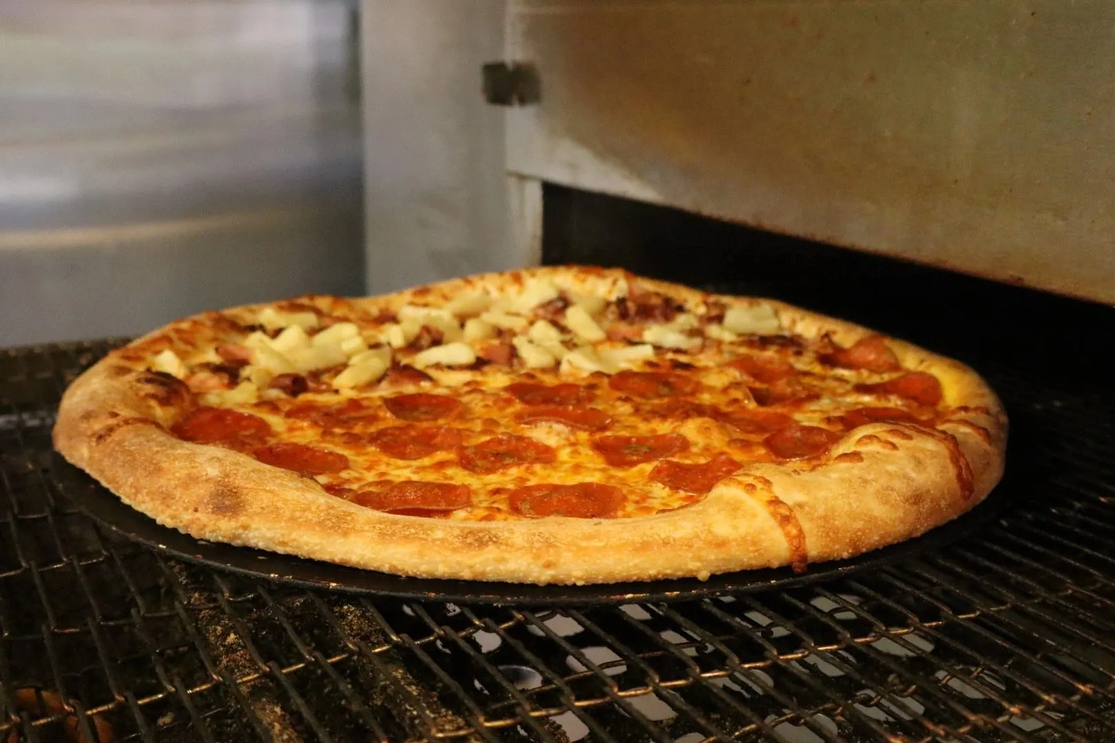 Fresh pizza from 83 Pizza